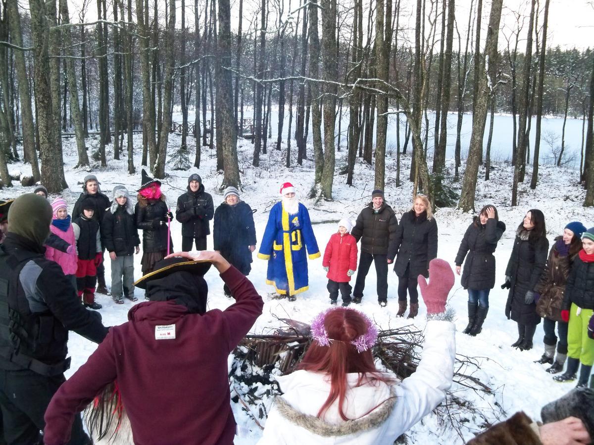 Eaklimu Kaimo Turizmo Sodyba Iesnale Pension Babrungenai Buitenkant foto